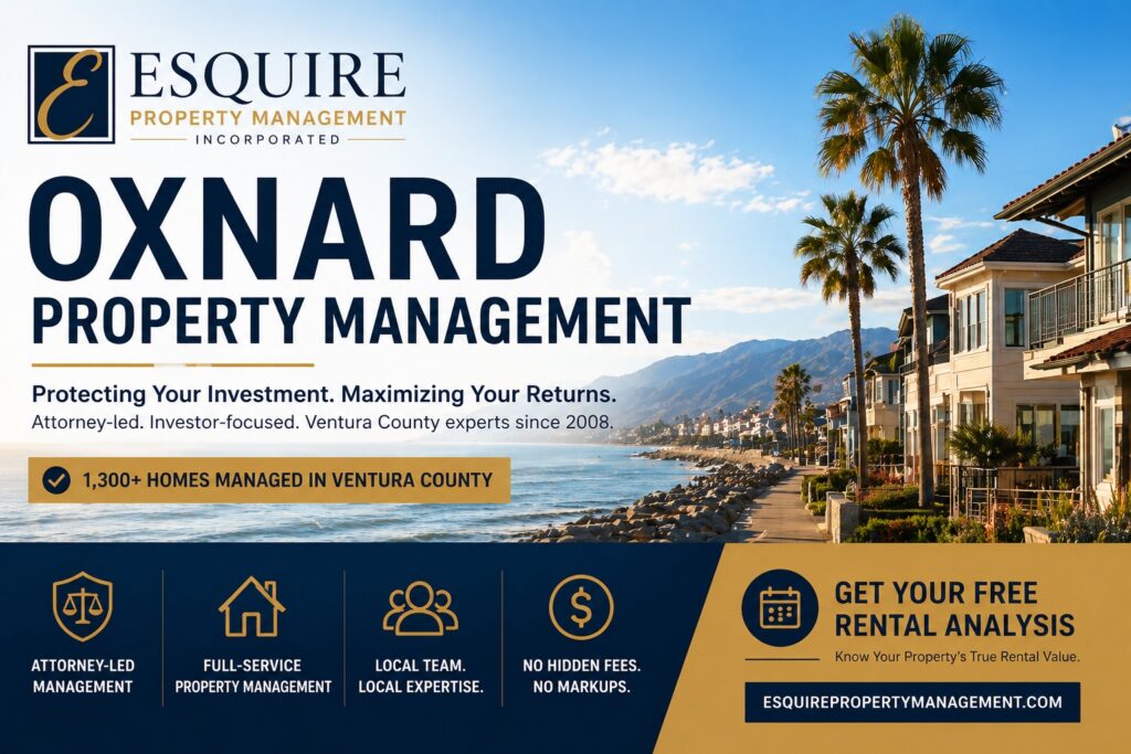 Oxnard property management coastal homes and beachfront real estate in Ventura County