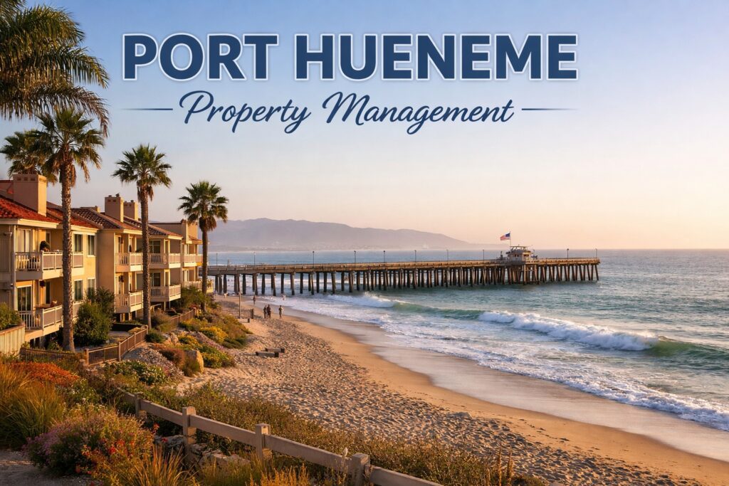 Port Hueneme property management coastal condos and beach rentals in Ventura County California