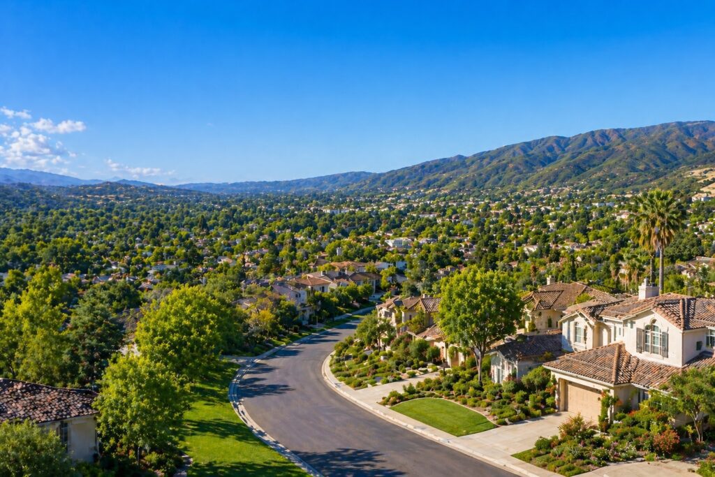 Thousand Oaks property management hillside homes and residential neighborhoods in Ventura County