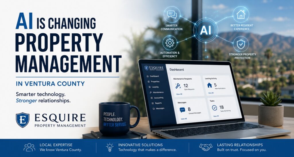 AI property management technology helping Ventura County landlords and tenants